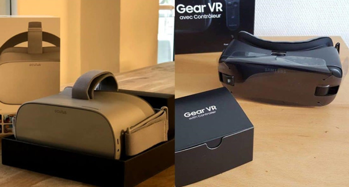 Oculus Go vs Samsung Gear VR-Design