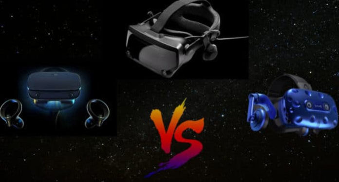Valve Index vs Oculus Rift S vs HTC Vive Pro