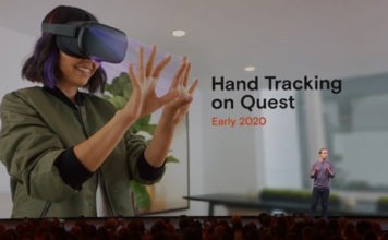 hand-tracking on Oculus Quest for 2020